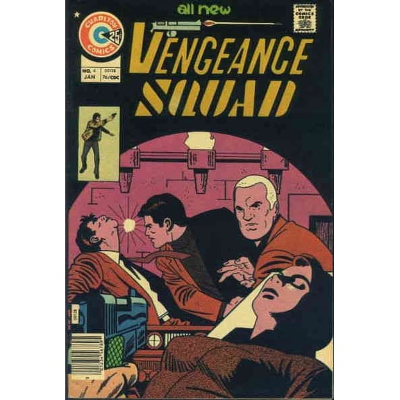 Vengeance Squad #4 VF ; Charlton Comic Book