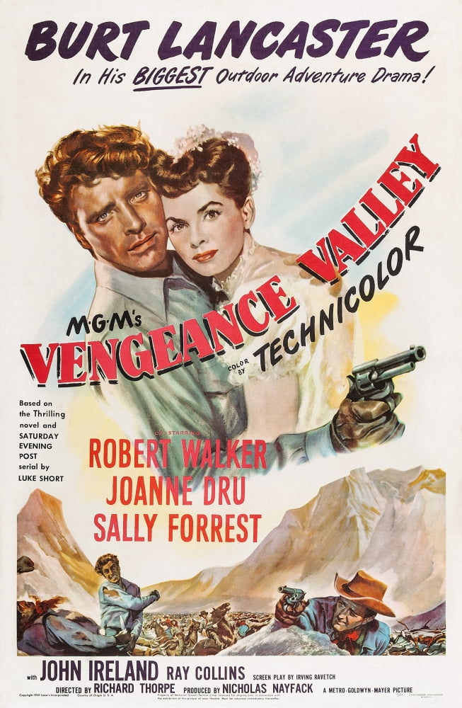 Vengeance Valley U Canvas Art - (24 x 36)
