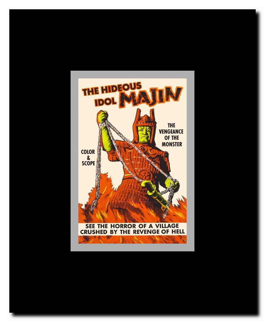 Vengeance of the Monster Framed Movie Poster