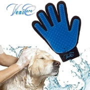 Venicare Pet Grooming Glove Dog Cat Gentle Deshedding Brush Massage Hair Fur Removal Tool right hand only