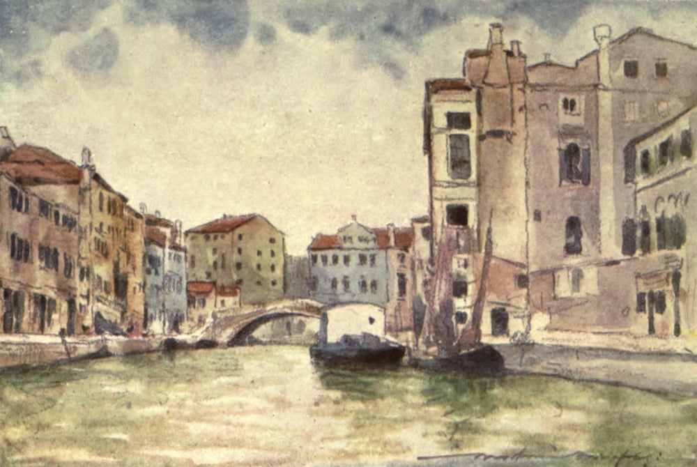 Venice 1912 In Murano Canvas Art - Mortimer Menpes (24 x 36)
