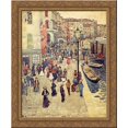 thumbnail image 1 of Venice 20x24 Gold Ornate Wood Framed Canvas Art by Prendergast, Maurice, 1 of 2