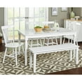 thumbnail image 1 of Venice 6-Piece Dining Set with Bench, Multiple Colors, 1 of 5
