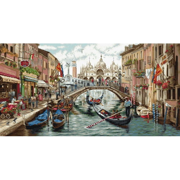 Venice BU5003L Counted Cross-Stitch Kit
