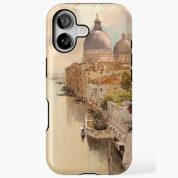 Venice Balcony Grand Canal Scenic View iPhone Case 17 11 12 13 14 15 16 Pro Max