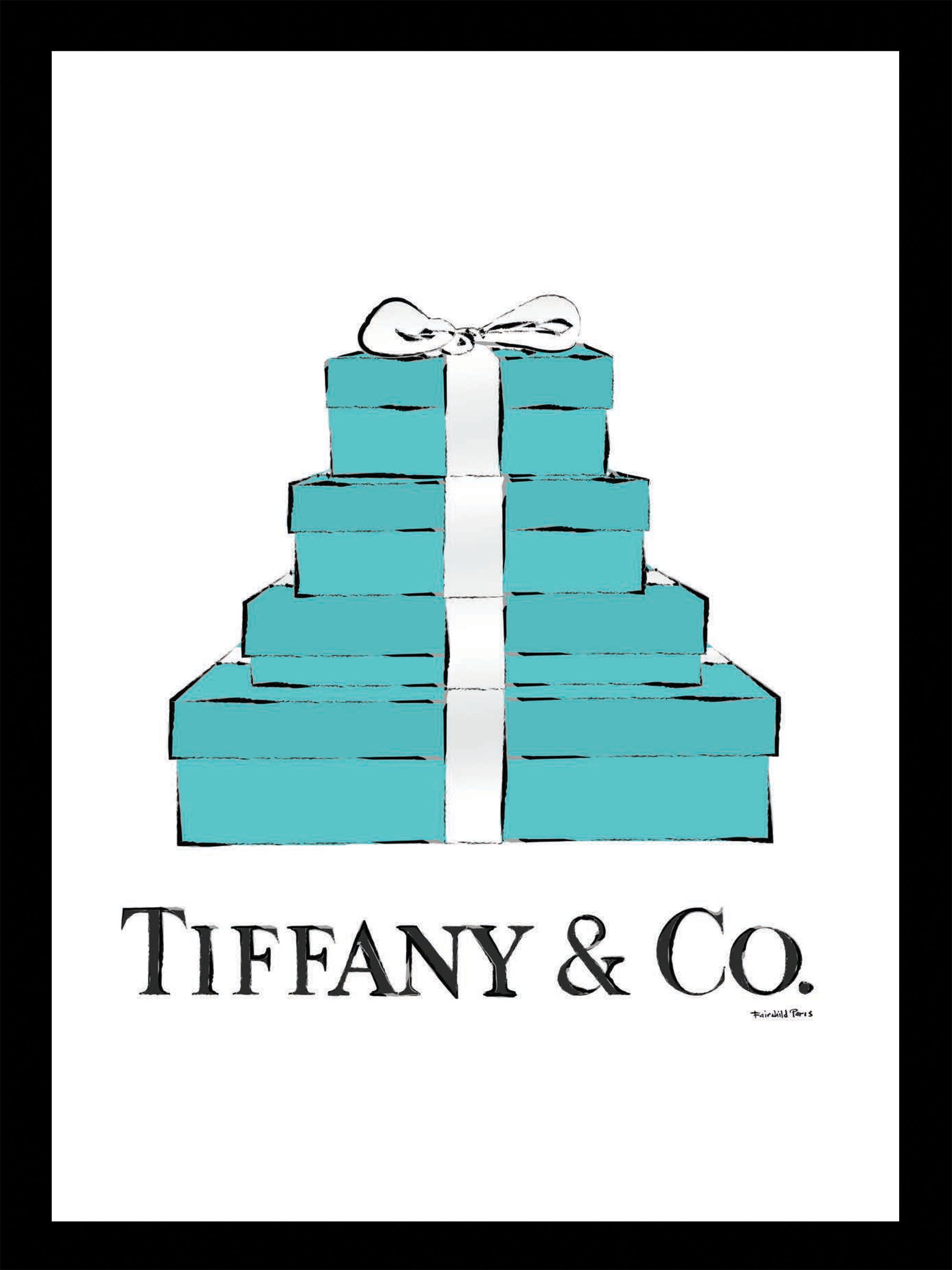 Venice Beach Collection's Classic Fashion Designer Gift Boxes 14x18 Framed Print