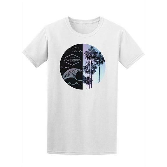 Venice California Beach T-Shirt Men -Image by Shutterstock, Male 3X-Large