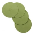 thumbnail image 1 of Venice Collections Vienna Woven Spiral Table Placemats 15 Inches Round Set of 4 Non-Slip Dining & Kitchen Table Mats Apple Green, 1 of 1