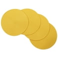 thumbnail image 1 of Venice Collections Vienna Woven Spiral Table Placemats 15 Inches Round Set of 4 Non-Slip Dining & Kitchen Table Mats Yellow, 1 of 1