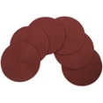 thumbnail image 1 of Venice Collections Vienna Woven Spiral Table Placemats 15 Inches Round Set of 6 Non-Slip Dining & Kitchen Table Mats Burgundy, 1 of 1