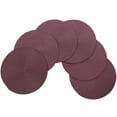 thumbnail image 1 of Venice Collections Vienna Woven Spiral Table Placemats 15 Inches Round Set of 6 Non-Slip Dining & Kitchen Table Mats Purple, 1 of 1