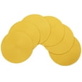thumbnail image 1 of Venice Collections Vienna Woven Spiral Table Placemats 15 Inches Round Set of 6 Non-Slip Dining & Kitchen Table Mats Yellow, 1 of 1