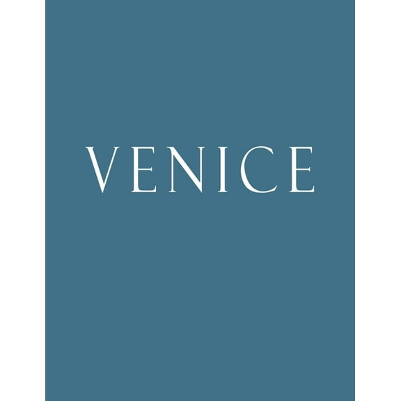Venice: Decorative Book to Stack Together on Coffee Tables, Bookshelves and Interior Design - Add Bookish Charm Decor to Your Home - Stack Deco Books together to create Your unique Fashion Design styl