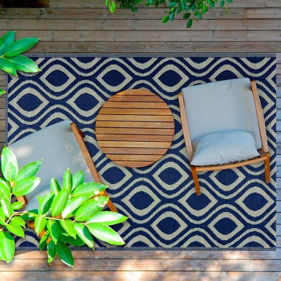 Venice Design 100% Eco-friendly Lightweight Plastic Outdoor Mat/Rug