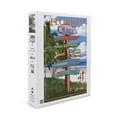 thumbnail image 1 of Venice, Florida, Sign Post (19x27 inches, Premium 500 Piece Jigsaw Puzzle for Adults and Family, Made in USA), 1 of 4