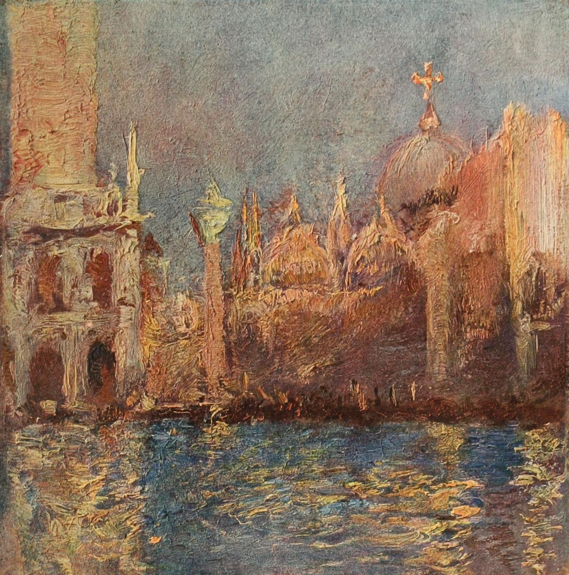 Venice History of Painting 1900 Canvas Art - Gaston La Touche (24 x 36)