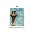 thumbnail image 1 of Venice, Italy circa 1935. Unframed Vintage Travel Poster, 1 of 1