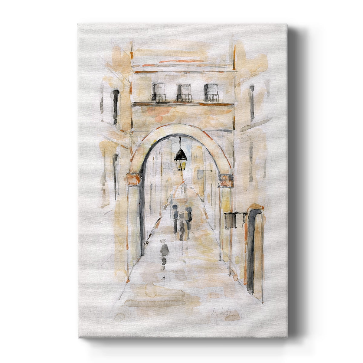 Wexford Home 32 x 48 Venice Market Day I Premium Gallery Wrapped Canvas - Ready to Hang