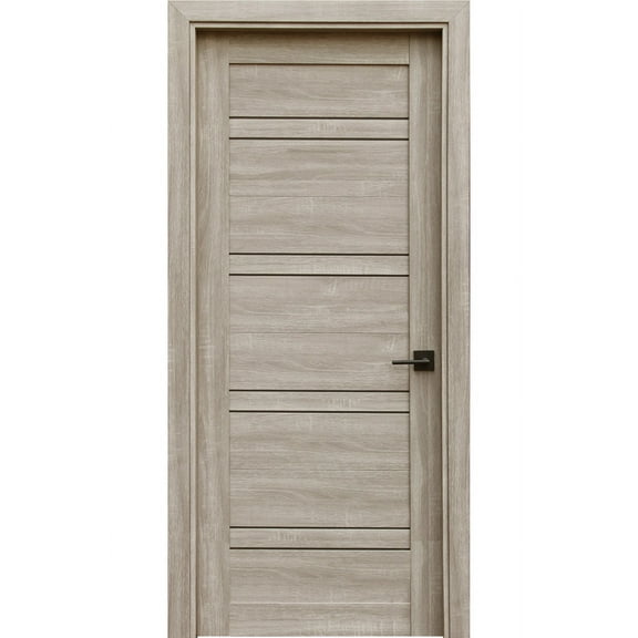 Venice - Modern Interior Door in Smoked Oak