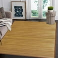 thumbnail image 1 of Venice Natural Bamboo 5' X 8' Floor Mat, Bamboo Area Rug Indoor Carpet, 1 of 8