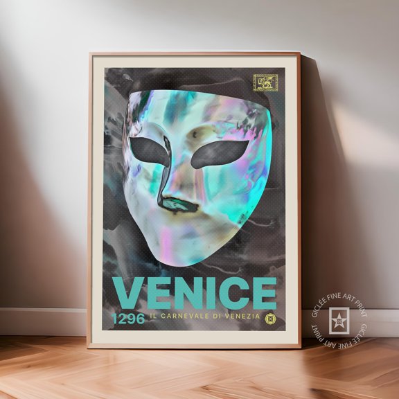 Venice Print, Venice Art Print, World Traveler Gift, Travel Wall Art, Venice Poster, Apartment Wall Art, Home Office Decor, Giclée Print, Poster Only