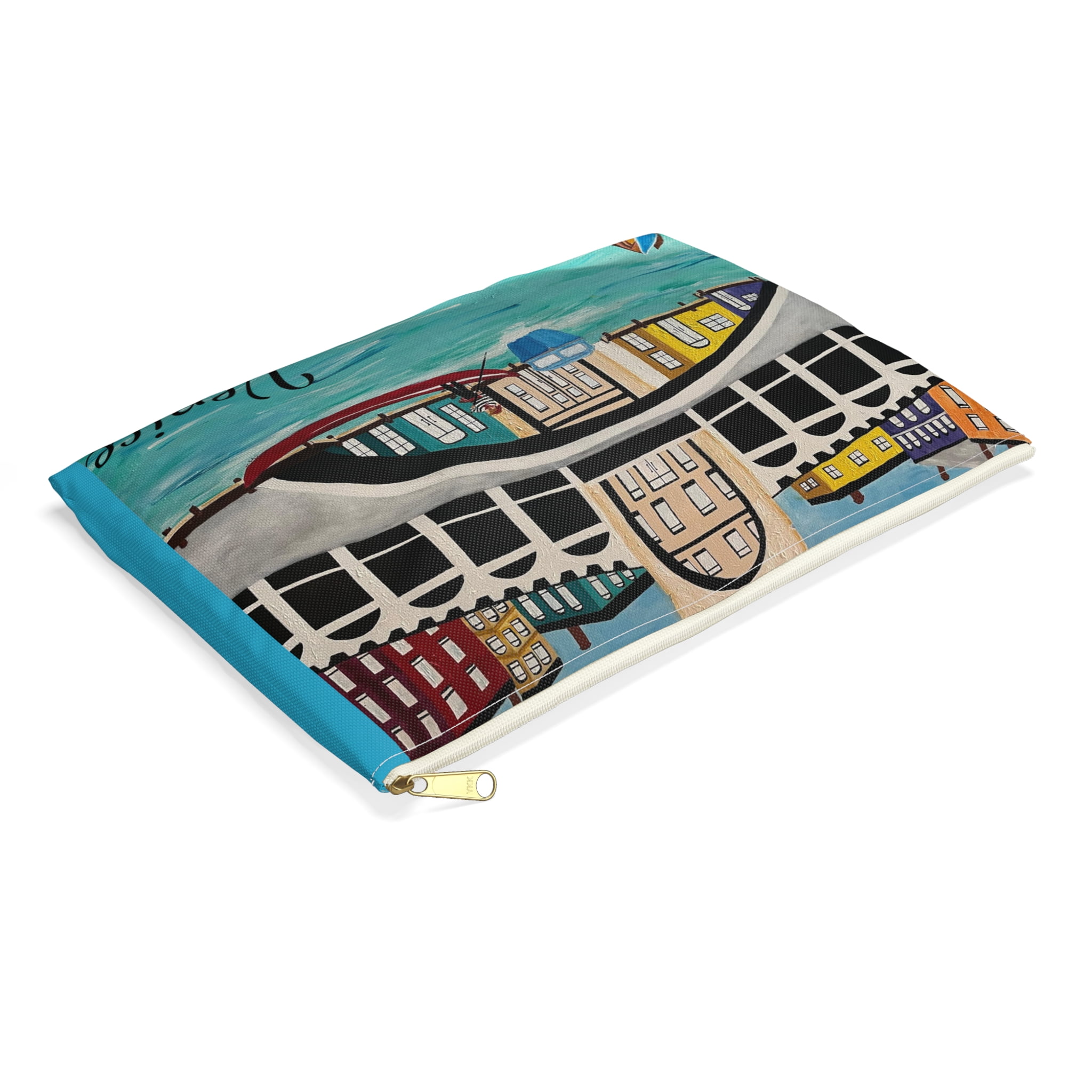 Venice Travel Pouch  - Durable and Versatile Cosmetic Bag or Pencil Case