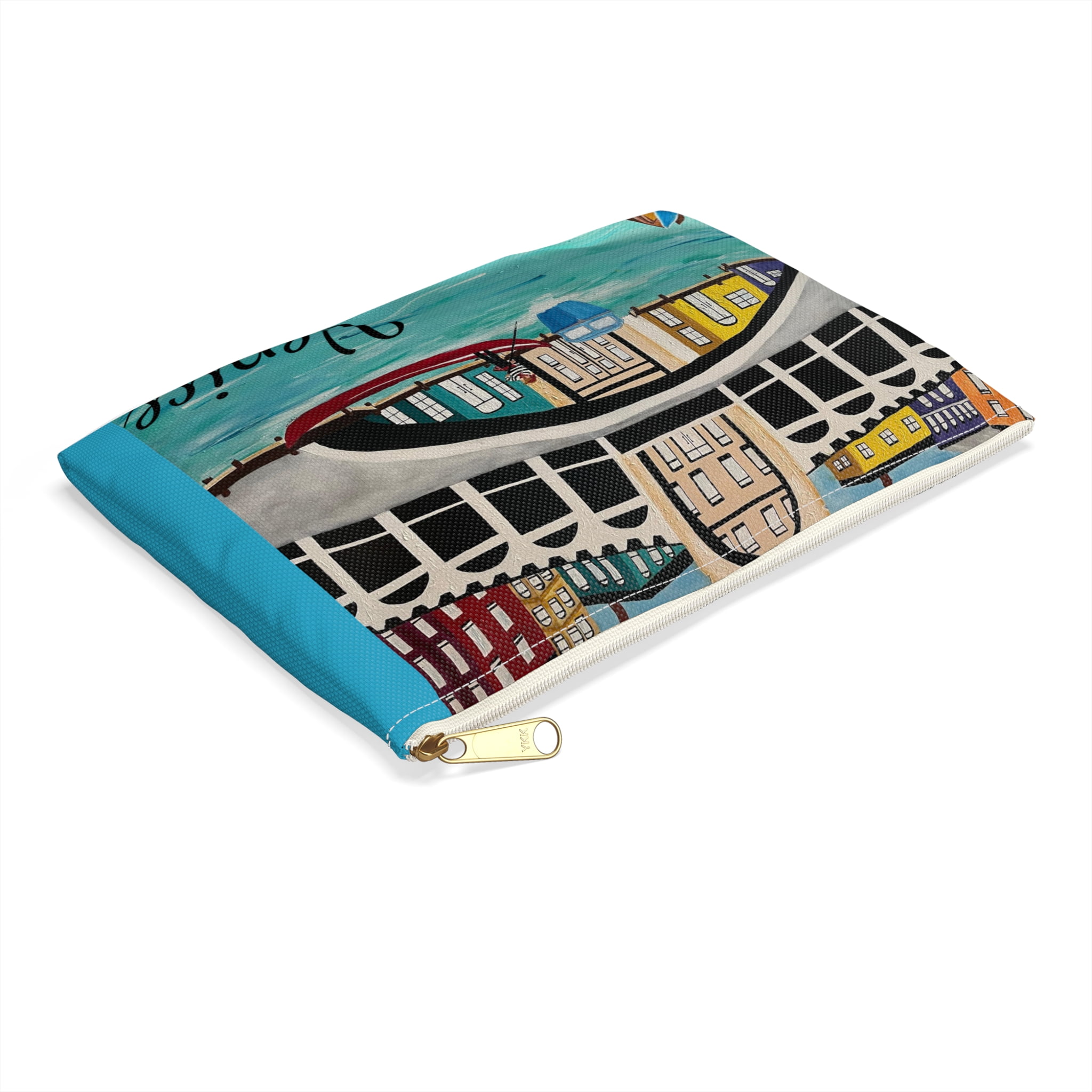 Venice Travel Pouch  - Durable and Versatile Cosmetic Bag or Pencil Case