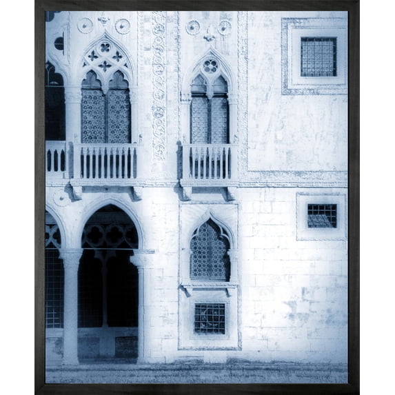Venice Vintage 11 Framed Printed canvas