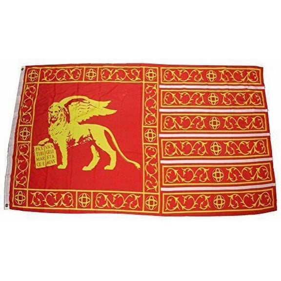 Venice Yacht 100D Rough Tex Polyester 3X5 Foot Flag Italy Banner Venetian Ft