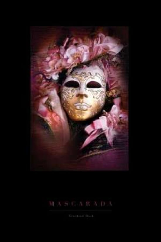Venician Mask II Canvas Art - John Warren (24 x 36)