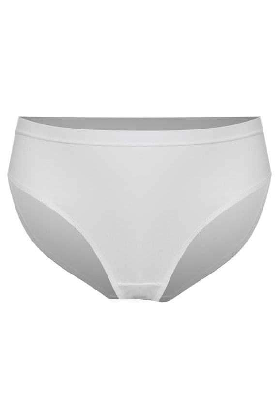 Kids Girls Ballet Dance Underwear Cotton Dance Briefs Shorts Seamless Underwear White 120