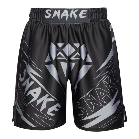 Venjoe Muay Thai Shorts Kids Boys MMA Martial Arts Bottom Boxing Trunks Gym Workout Training Type N XL/120