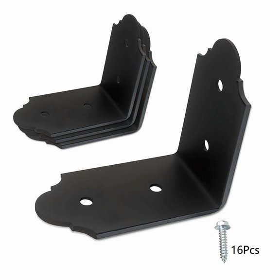 Venlox Lasting External Angle Bracket 45 90 Degree Frame Connector Support Plate 90° Style