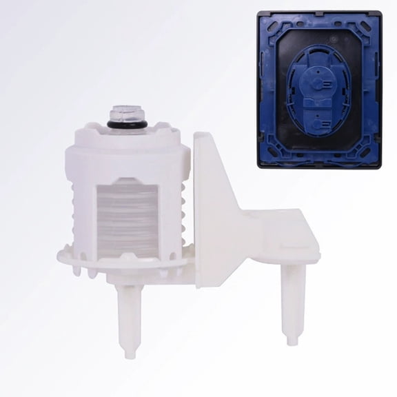 Venlox Plastic Dual Flush Pneumatic Button Switch Water Tank Panel for Concealed Cistern toilet Plumbing Fixture Accessories