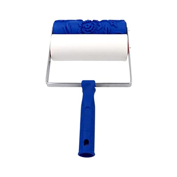 Venlox Wall Patterned Paint Rollers Decoration Tools Precision Printing Roller Brush 3D Pattern Patterned Roller Exterior Decoration A