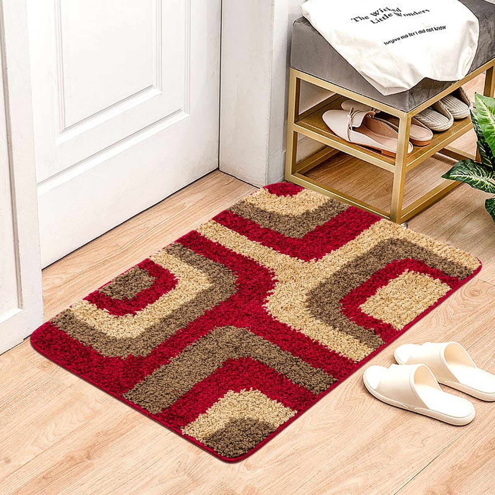 20x32 Front Door Mat for Entryway Indoor, Non Slip Washable Entry Ru –  Modern Rugs and Decor
