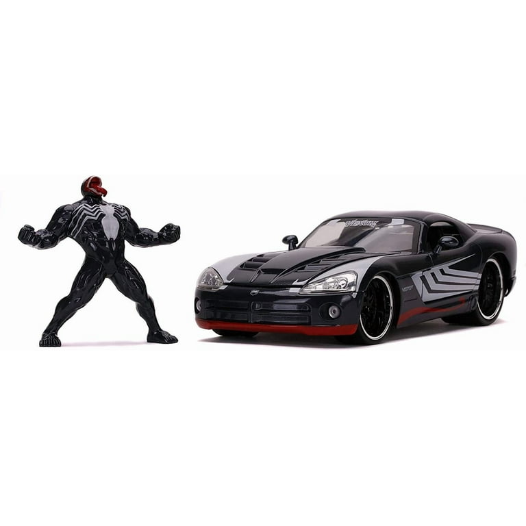 Jada Toys Venom Dodge Viper SRT10 Die-Cast Figurine, 1:24 Scale