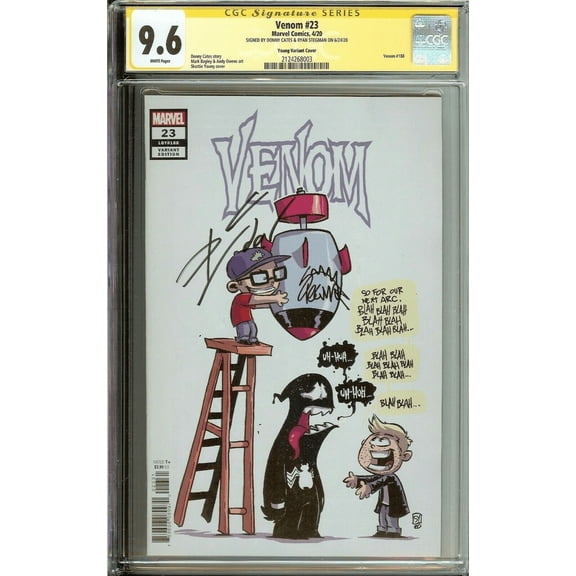 Venom #23 CGC SS 9.6 Signed Donny Cates & Ryan Stegman