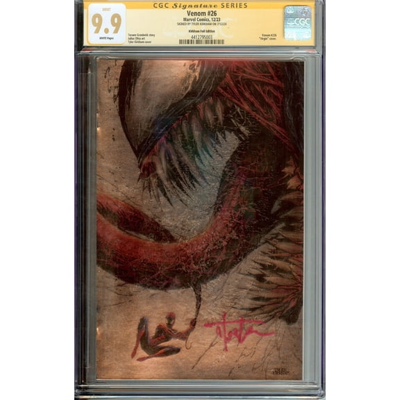 Venom #26 Virgin Edition CGC 9.9 MINT Tyler Kirkham marvelocitycomics (398)