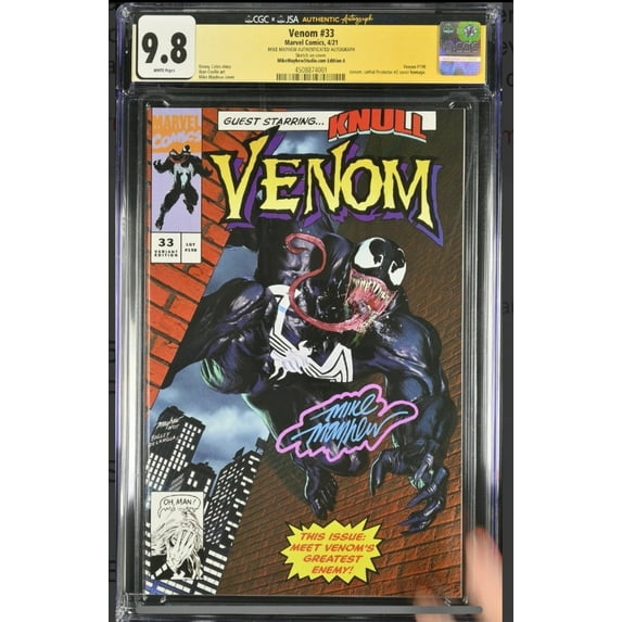 Venom #33 - CGC 9.8 Comic Book
