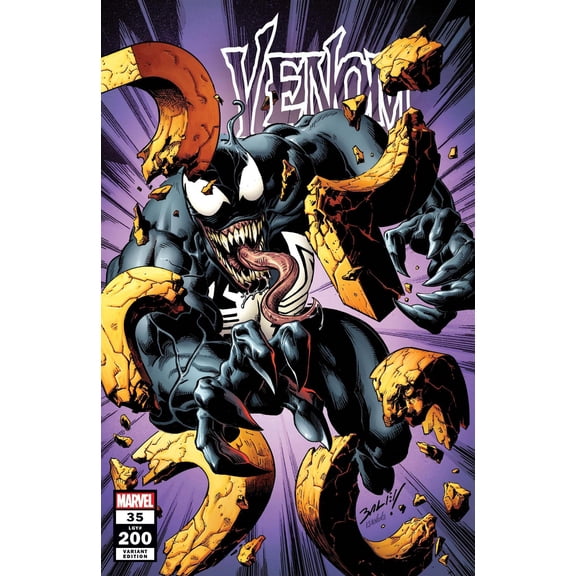 Venom #35 Bagley Var 200th Issue (Bagley Var 200th Issue) Marvel Comics Comic Book 2021