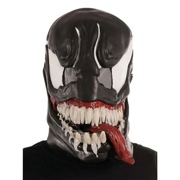 Venom 46916 0.75 in. Venom Spider-Man Deluxe Costume Mask