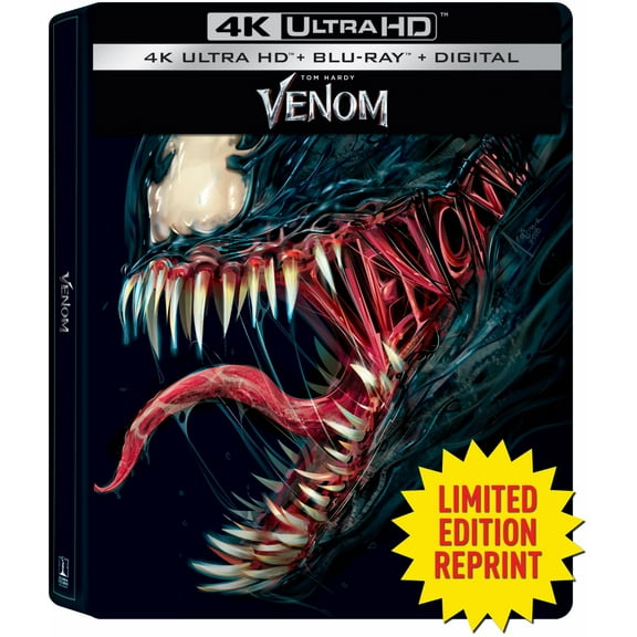 Venom (4K Ultra HD + Blu-ray + Digital Copy Steelbook Sony Pictures)