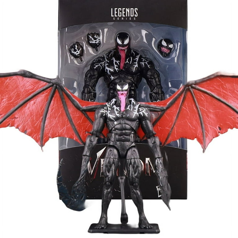 あ*様 Venom フィギュア コレクション Venom AMAZING YAMAGUCHI Accessory Pack Wings Action Figure