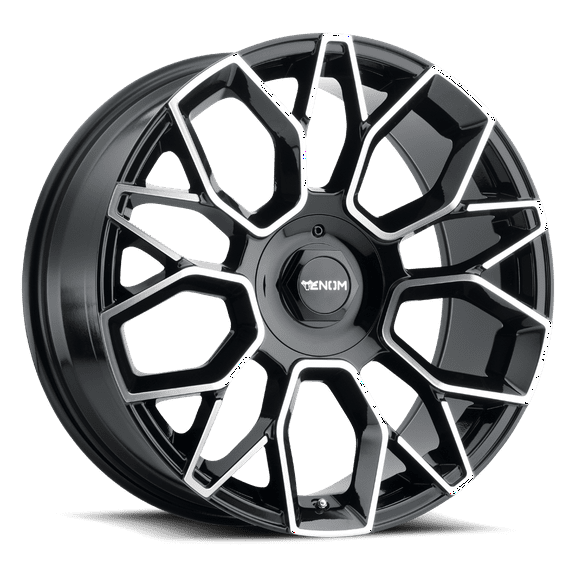 Venom Alloy Rims VENOM36 19X8.5 6115/120 +30 73.1 Gloss Black Machined Face