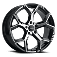 thumbnail image 1 of Venom Alloy Rims VENOM37 17X8 5X114.3 +35 73.1 Gloss Black Machined Face, 1 of 2