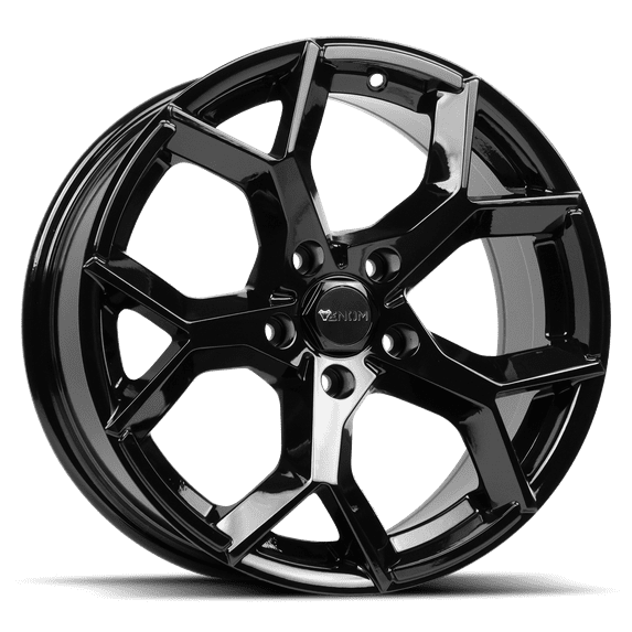 Venom Alloy Rims VENOM37 18X8.5 5X112 +35 66.6 All Gloss Black