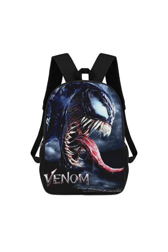 Venom Backpack 17 Inch Book Bags Casual Daypack for Travel Work Office