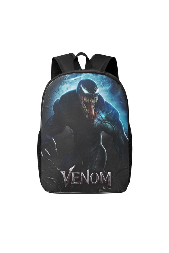 Venom Backpack Book Bags Casual Daypack For Travel Work Office