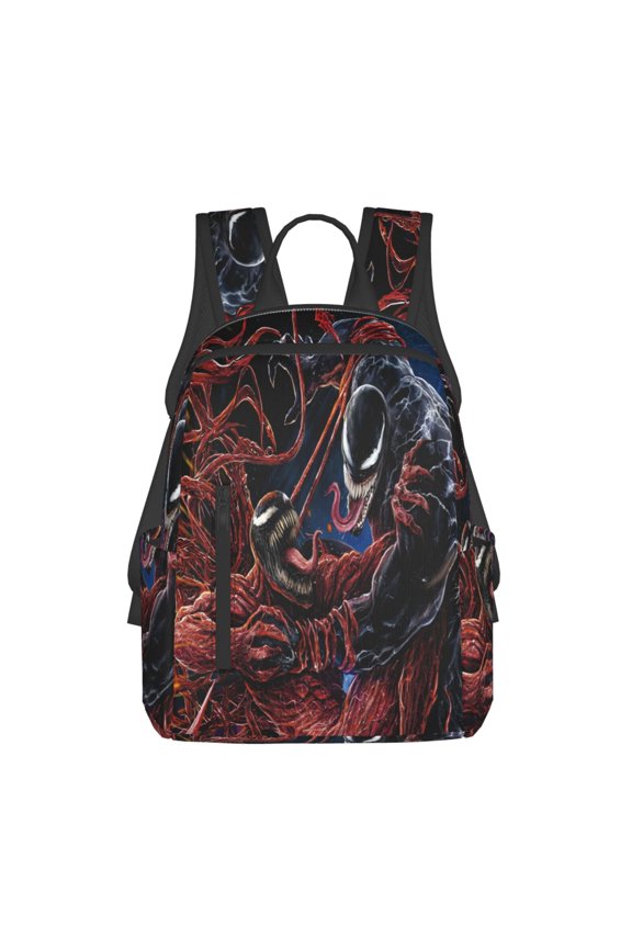 Venom Backpack Book Bags Casual Daypack For Travel Work Office